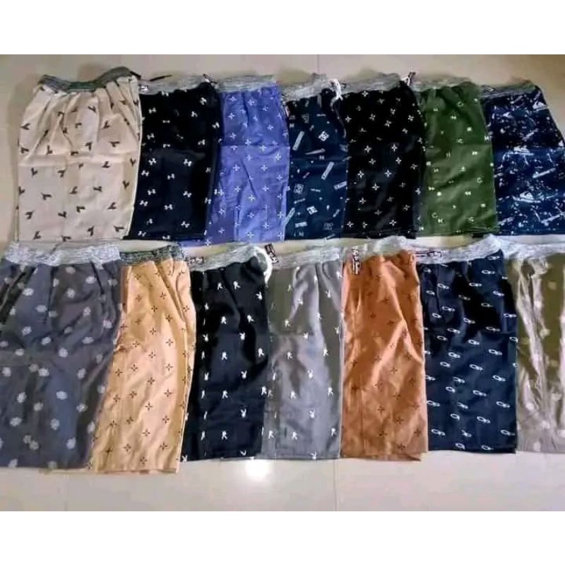 paket hemat 10pcs celana motif anak umur 1 sampai 12tahun /celana pendek anak harian