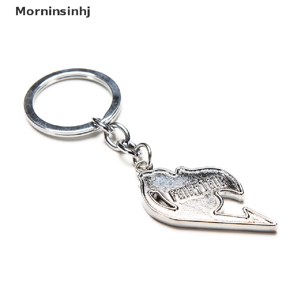 Mornin The Union Flag Silver Keyring 1PC Untuk Anime Fairy Tail Keychain Natsu Guild id