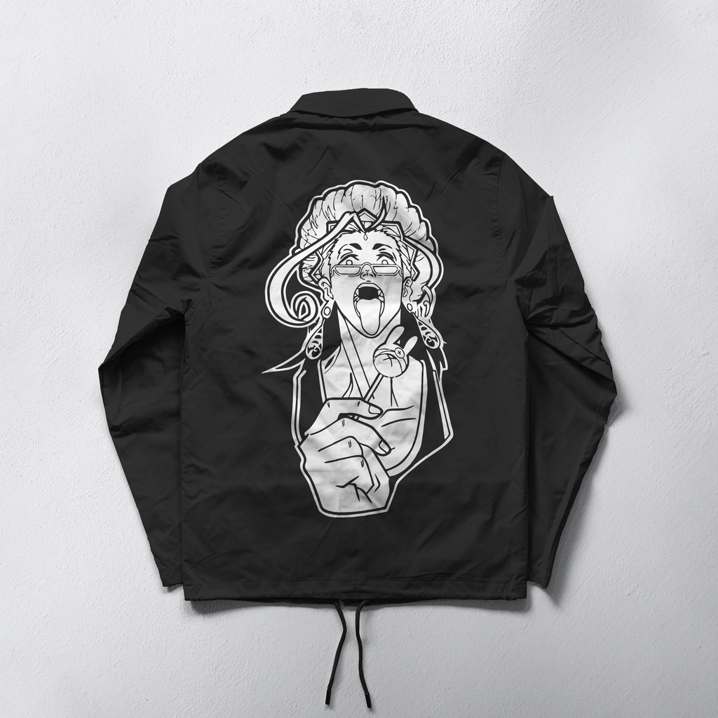 Jaket Coach Anime Shuumatsu no Valkyrie Buddha Jaket windbraker Jaket Water Rasistant Jaket Cosplay