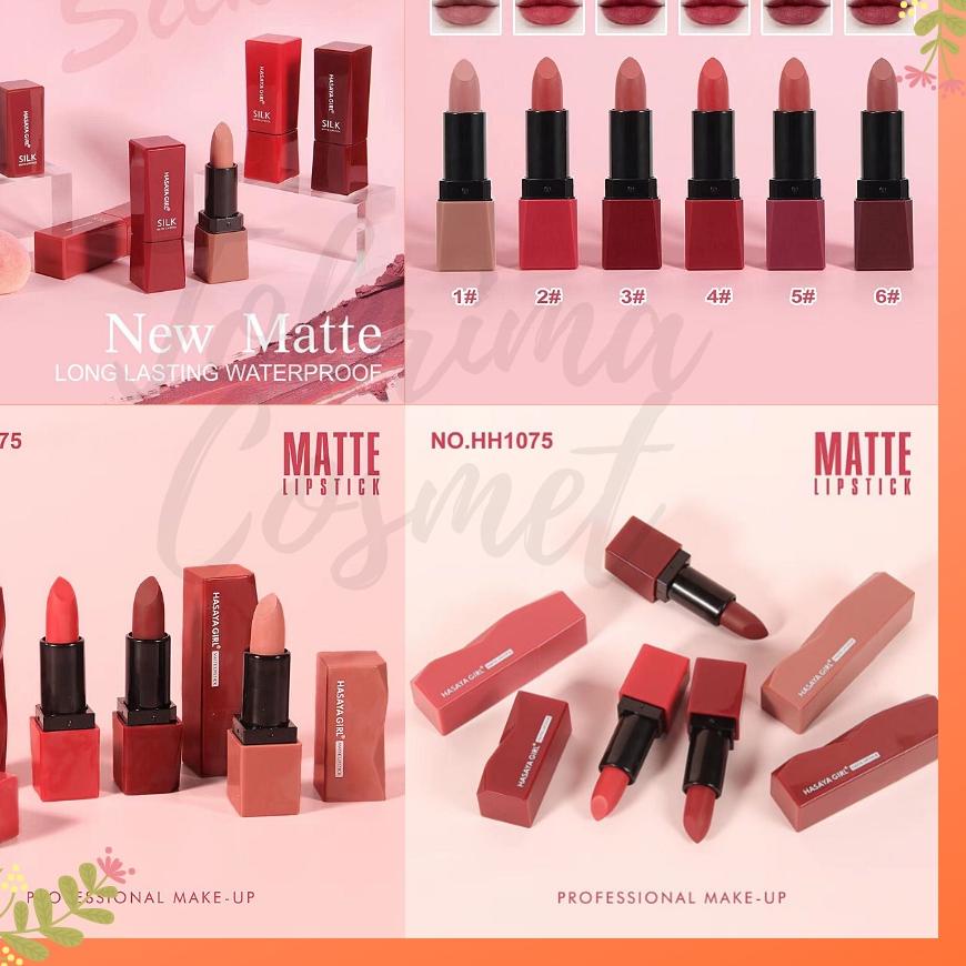 ☼ [LUSINAN] Hasaya Girl Lipstick Matte / Silk ℮