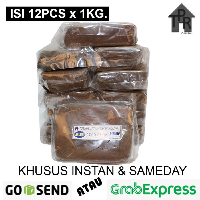 Paket B Bundle Tanah Liat Prakarya - Kurir Instan Saja