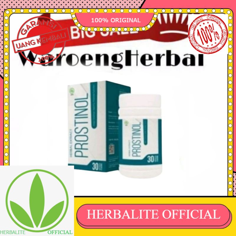 100% ORIGINAL PROSTINOL OBAT HERBAL PROSTAT ASLI ORIGINAL BPOM