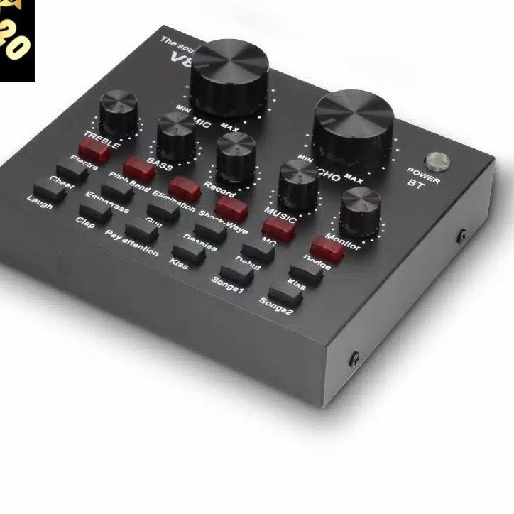 ▲ soundcard v8 Mixer External Soundcard V8 Audio / Audio USB External ➩