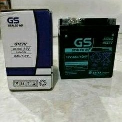 Accu GS GTZ7V Accu Kering Motor Nmax Aerox 155 ori ASTRA