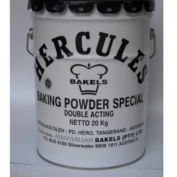 

P98 Baking Powder Double Acting Hercules kemasan 100g,250g,500g PROMO