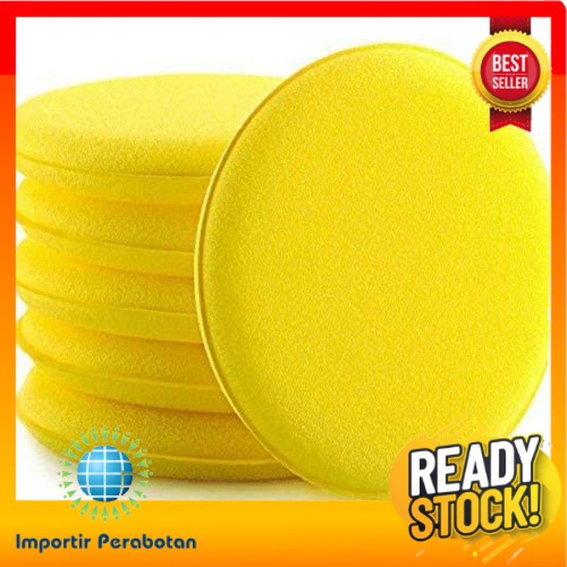IMP -I311- Busa Poles Mobil - Spons Poles Mobil Waxing Aplicator Pad Wash - Busa Spons Poles Untuk K