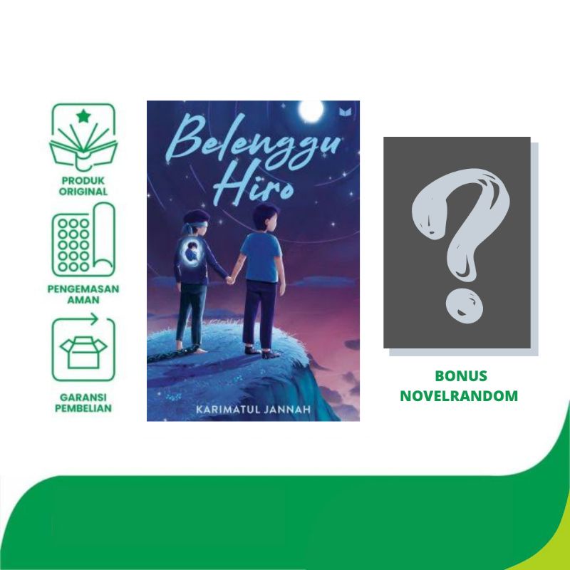 Buku Novel Belenggu Hiro - Karimatul Jannah