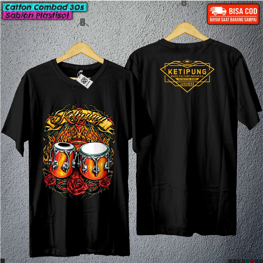 [COD] Kaos Ketipung || Kaos Seniman Kendang || Kaos Dangdut Koplo || Kaos Dangduters