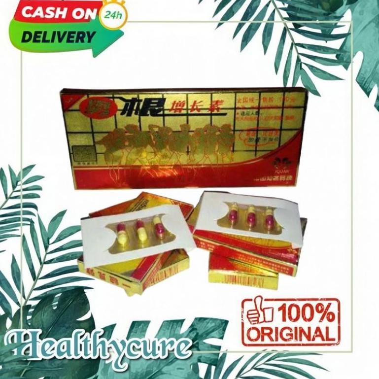 [KODE 1920] NANGEN ZENGZHANGSU LUQUAN ASLI ORIGINAL ISI 12 KAPSUL OBAT STAMINA PRIA KUAT TAHAN LAMA 