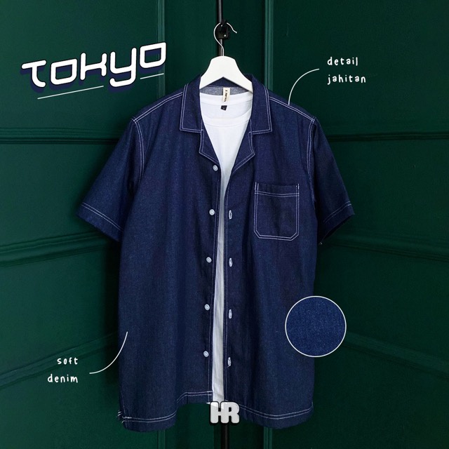 TOKYO - DENIM - KEMEJA JEANS COUPLE