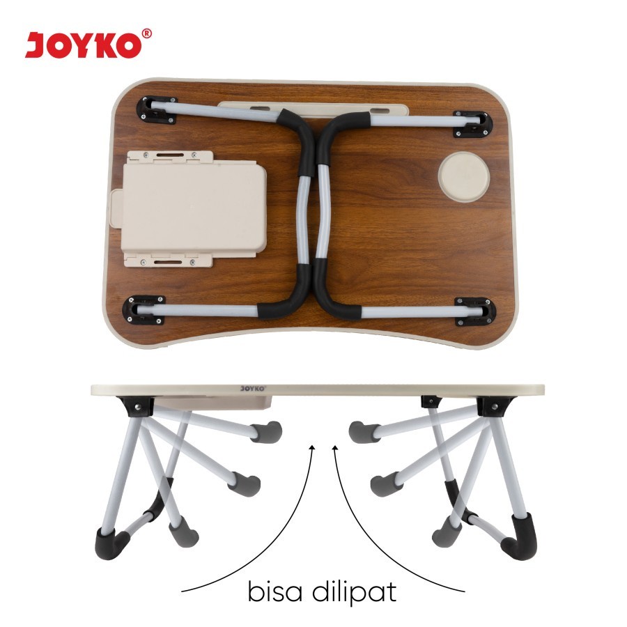 Meja Lipat Portable Belajar Serbaguna Foldable Table Joyko FTB-101