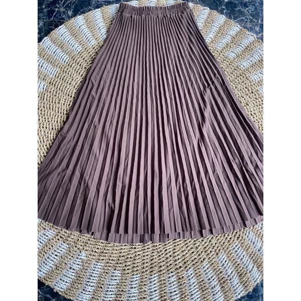 ROK PLISKET JUMBO MAYUNG  PREMIUM BAHAN MOUMBLE