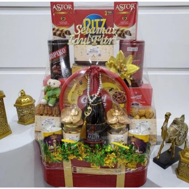 

Parcel Idul Fitri Premium - Box Hampers Idul Fitri Eid Mubarak