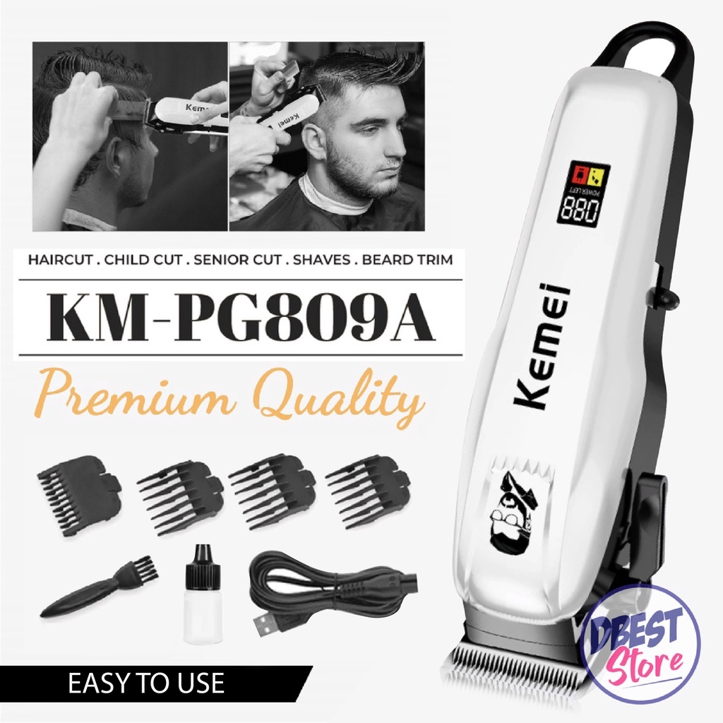 Kemei KM-PG809A Alat Mesin Cukur Rambut/alat potong rambut