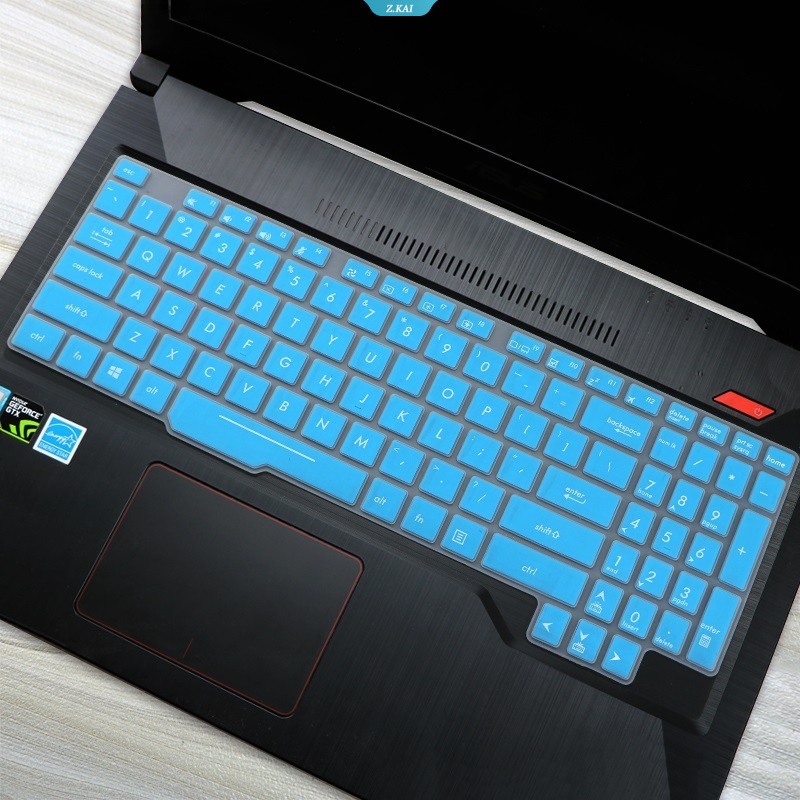 15.6 &quot;Keyboard Cover ASUS ASUS ROG GL503 GL503VD FX503 GL703VM Silikon Anti Air Melindungi Kulit Penutup Debu Notebook [ZK]