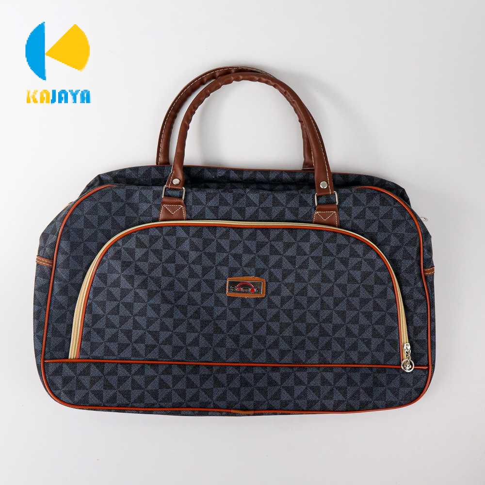 Tas Travel Jinjing Kulit Wanita Duffle Bag Perjalanan Mudik Liburan