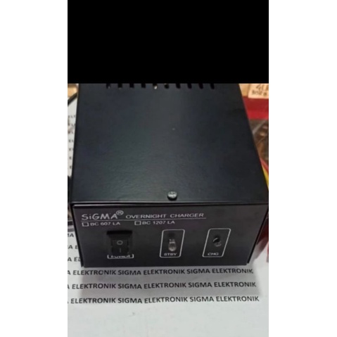 BOX BESI CHARGER ACCU. BOX SAJA