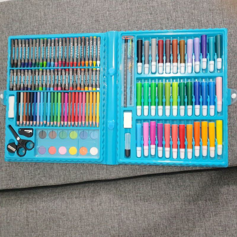 

ALAT PENSIL SET MEWARNAI 150PCS IN 1 RJ