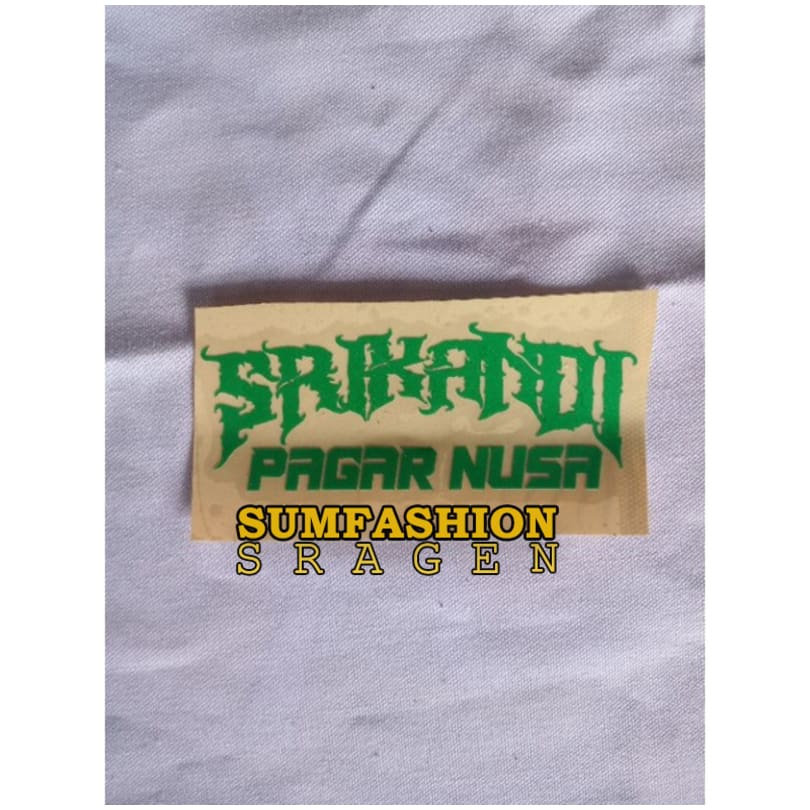 stiker pagar Nusa/pn/NU/pencak silat