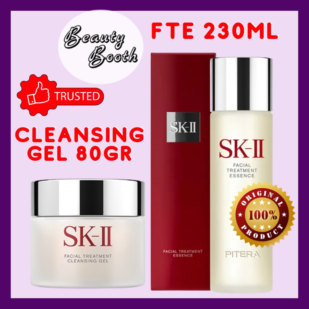 SK-II SKII SK2 FTE 230ml + Cleansing Gel 80gr