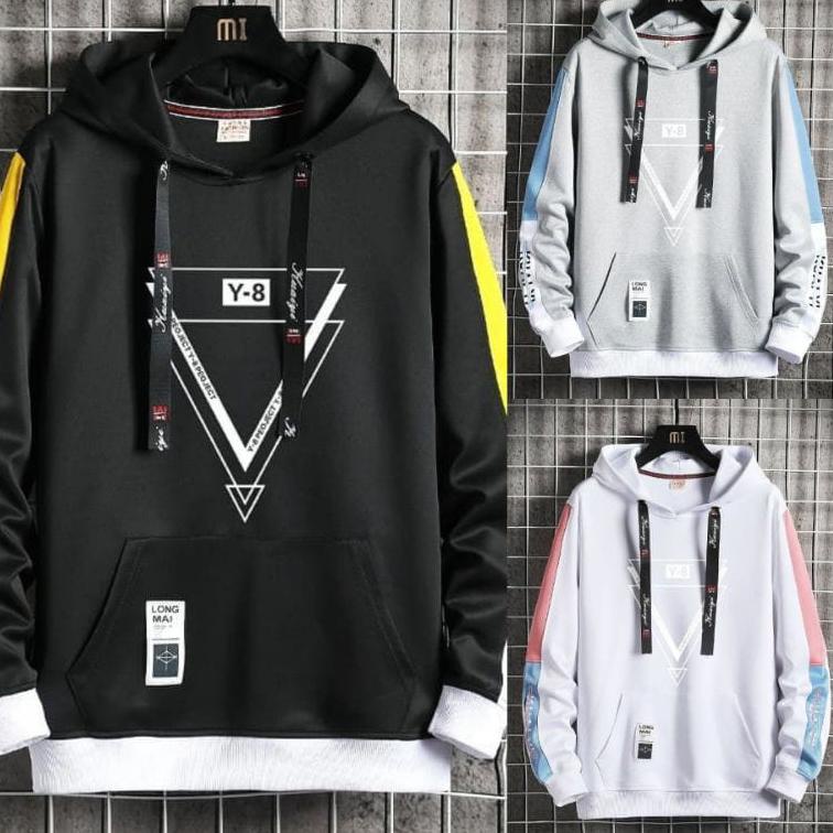 PALING LARIS jaket sweater hoodie cowok Y-8