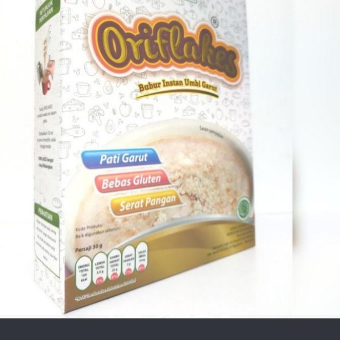 

℮ TERLARIS ORIFLAKES PLAIN/SEREAL UMBI GARUT SOLUSI ASAM LAMBUNG,MAAG,/ORIFLAKES 350GRAM ☼