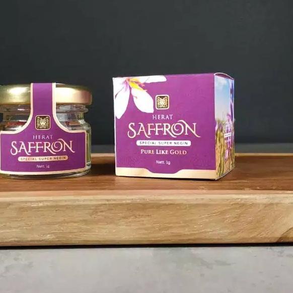 

ⅎ BUNGA SAFFRON / 1 GRAM SAFFRON SAFRON GRADE 1 TERBAIK DUNIA ◙