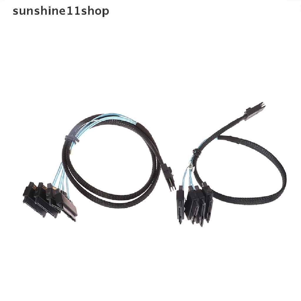 Sho Konektor Kabel Mini 4s Hardisk 36-Pin SFF-8087 Ke 4stek 29-Pin SFF-8482 N