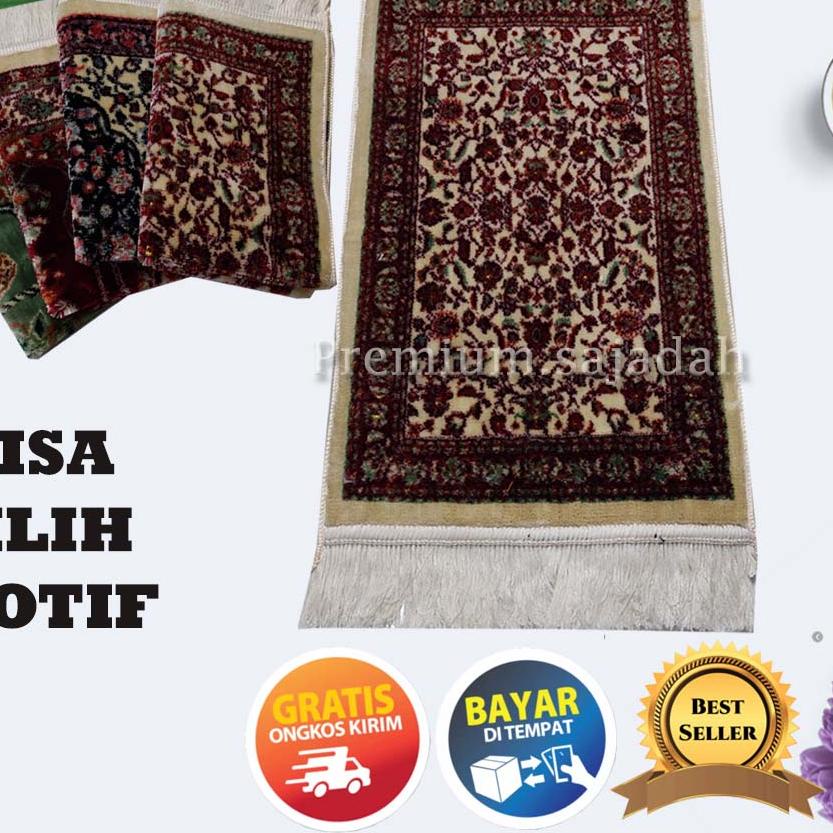 ✼ Sajadah Muka Bulu Turkiye KECIL 35*60cm Tebal Turki Sajadah Mini Sujud Kepala Turki ◘