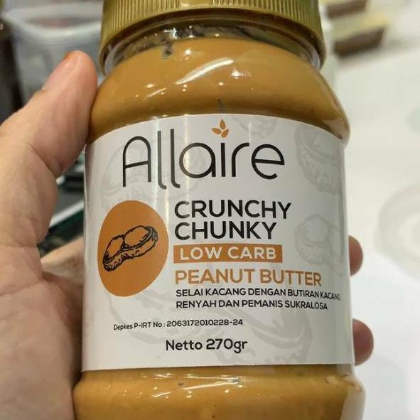 

● Ketobetic crunchy chuncky Peanut Butter Sugar free ( diet keto / ) ♕