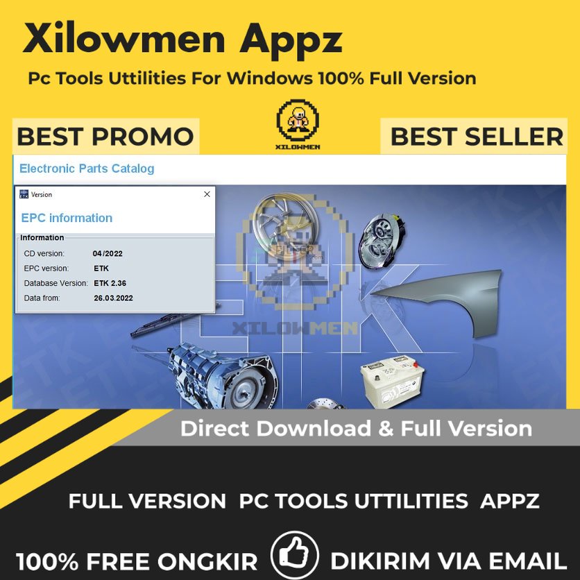 [Full Version] BMW ETK Pro PC Tools Software Utilities Lifetime Win OS