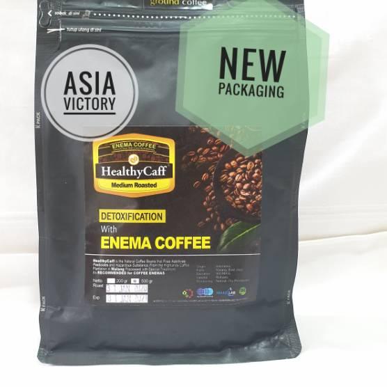 

○ HealthyCaff 500gr Medium Roasted Healthy Caff Kopi Organik Enema ➲