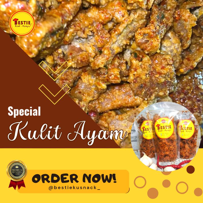 

tes kriuk kulit ayam