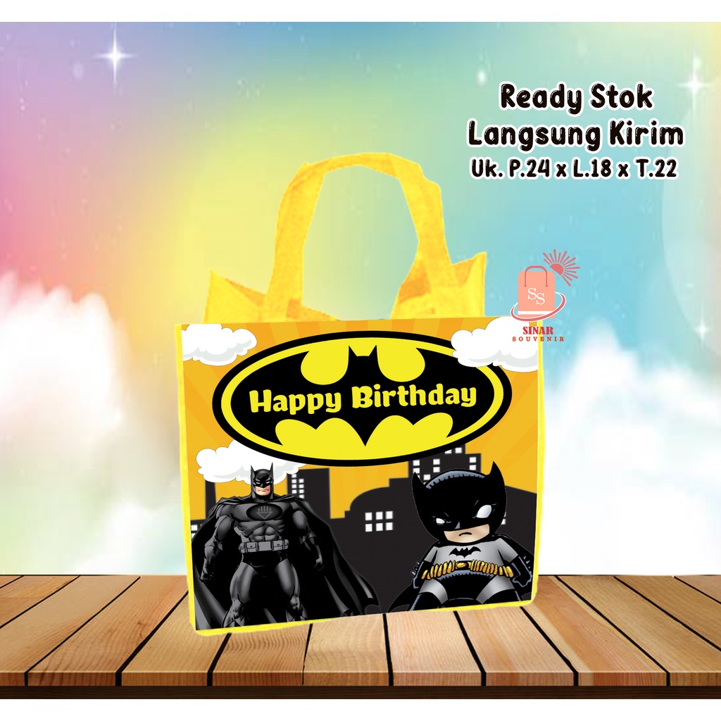 

GOODIE BAG BATMAN SIAP KIRIM BISA COD