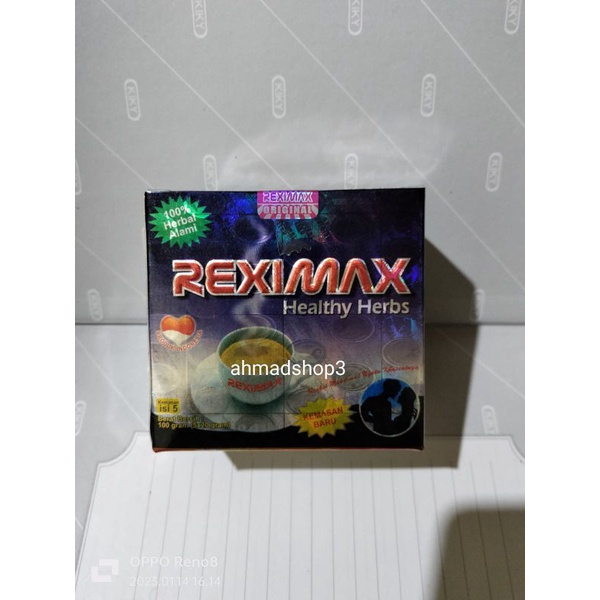 

kopi reximax isi 5 sachet