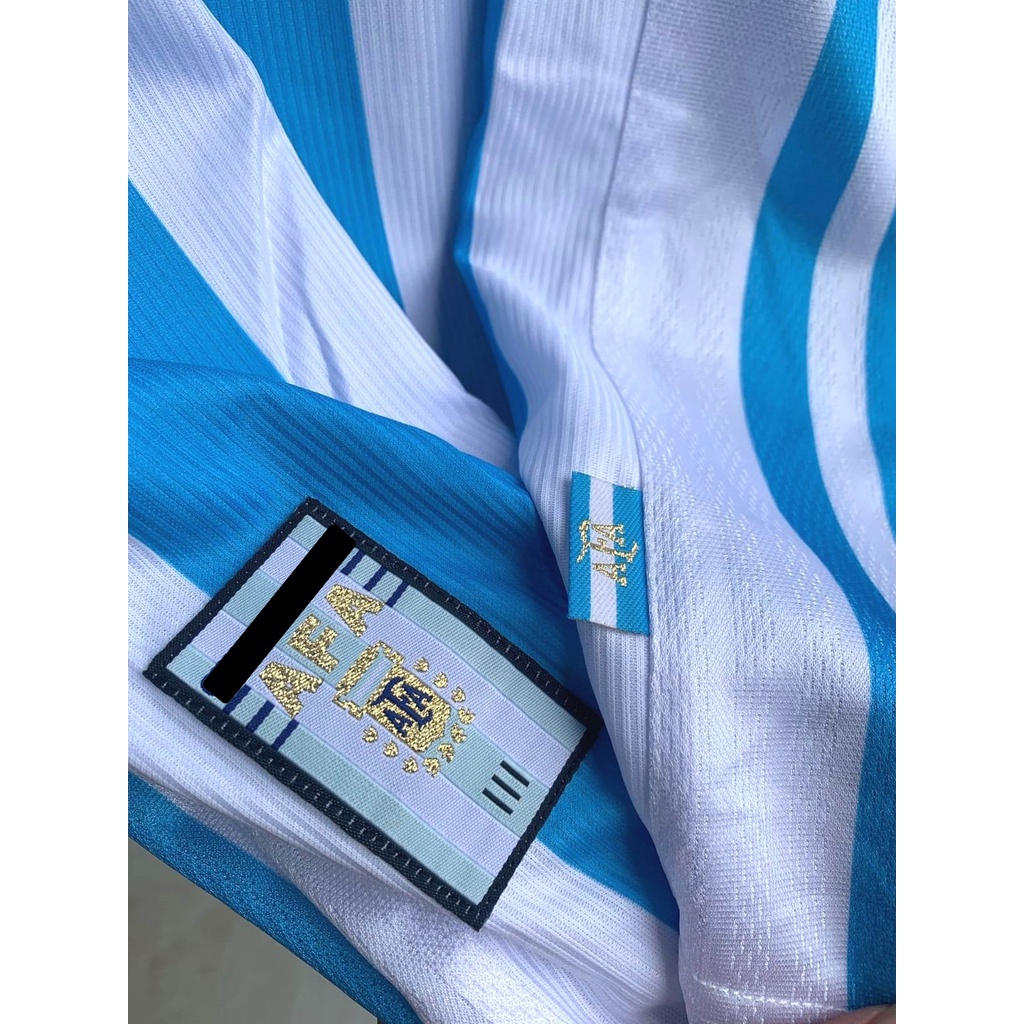 RETRO | Jersey Baju Bola Argentina Home World Cup Piala Dunia 1998 Grade Ori