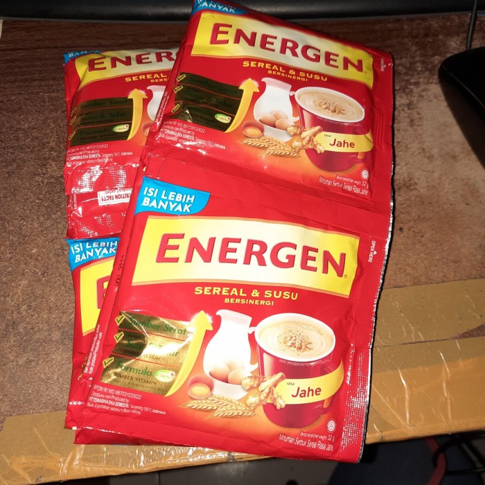 

Energen Sereal & Susu Jahe 10s x 32gr