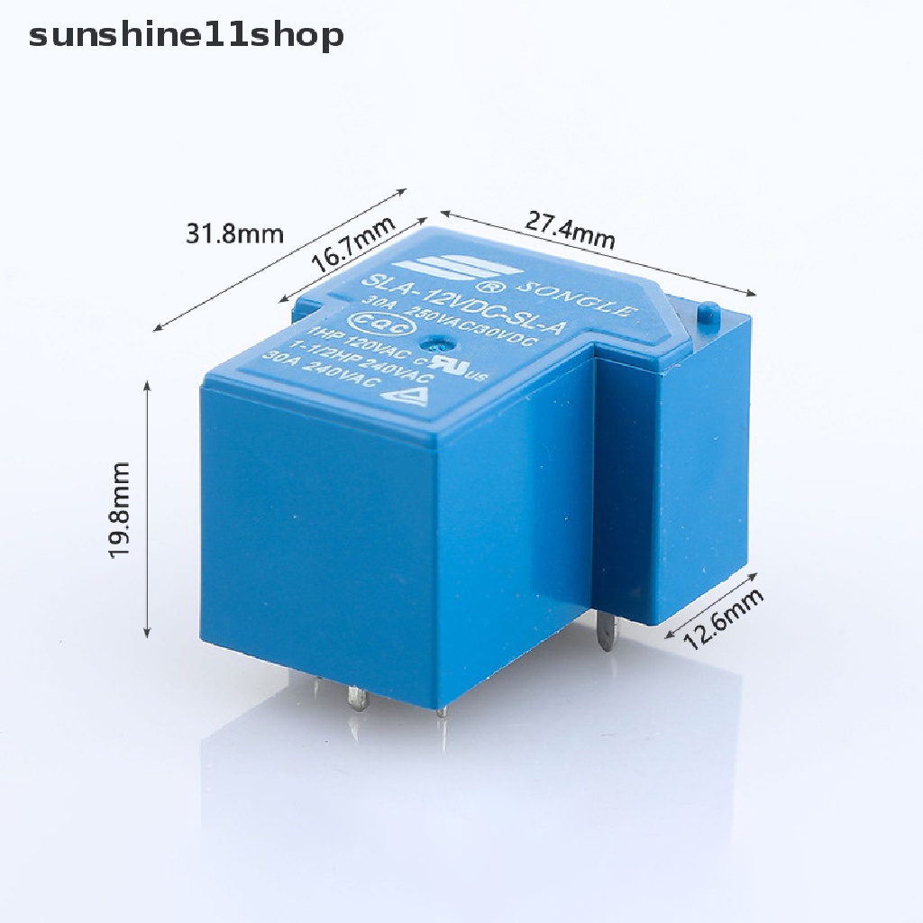 Sho Power Relay 5pin SLA-12VDC-SL-A 30A Relay Biasa Buka Relais Relay Elektroik Berkualitas Tinggi N