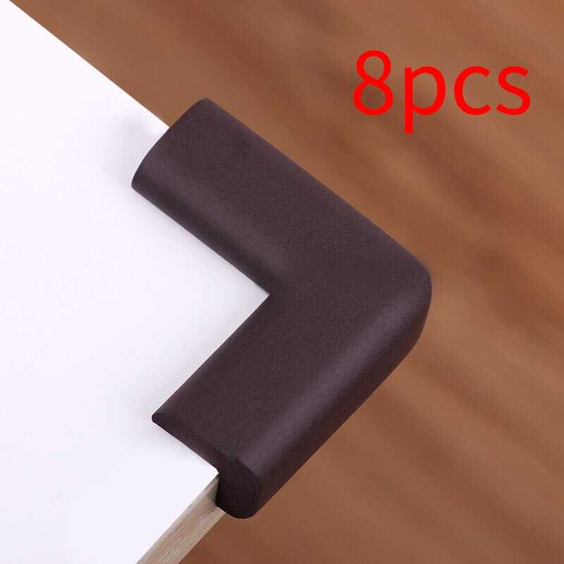 (BISA COD) FTIHSHP Lovyno Bumper Pinggiran Meja Baby Safety Table Edge Corner Guard 8 PCS - L-8104