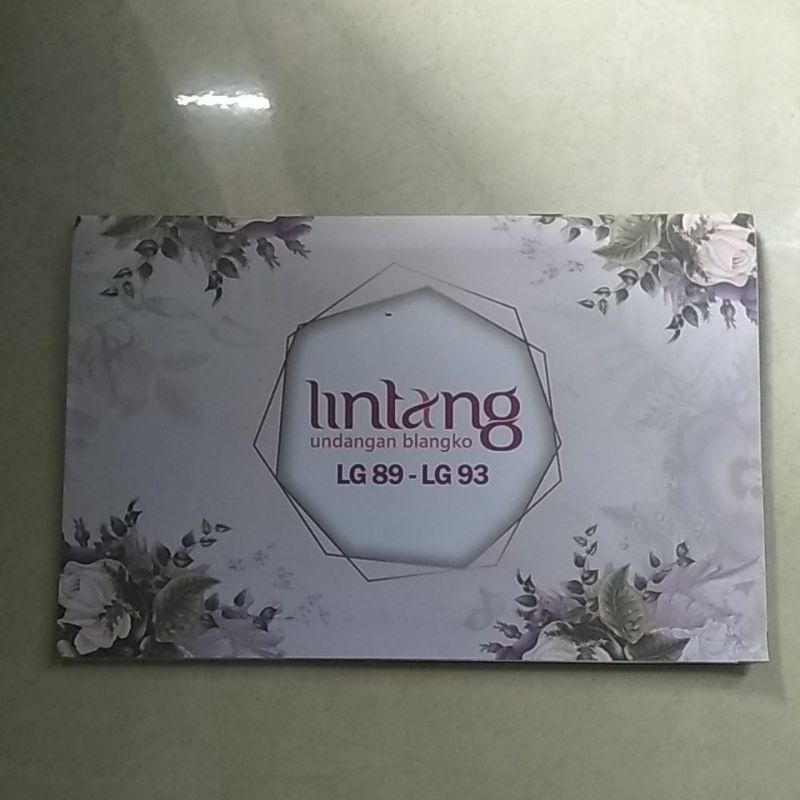 jual contoh undangan lintang / katalog undangan lintang / album undangan lintang