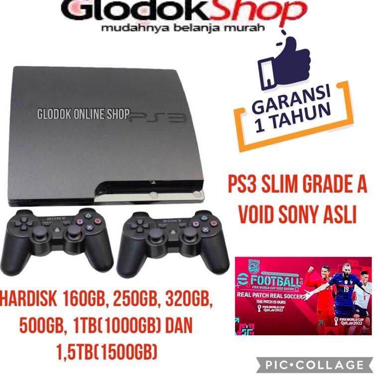 [48] PS3/PLAYSTASION 3 SLIM CFW/HFW GARANSI 1 TAHUN FULL GAME LENGKAP SIAP PAKAI
