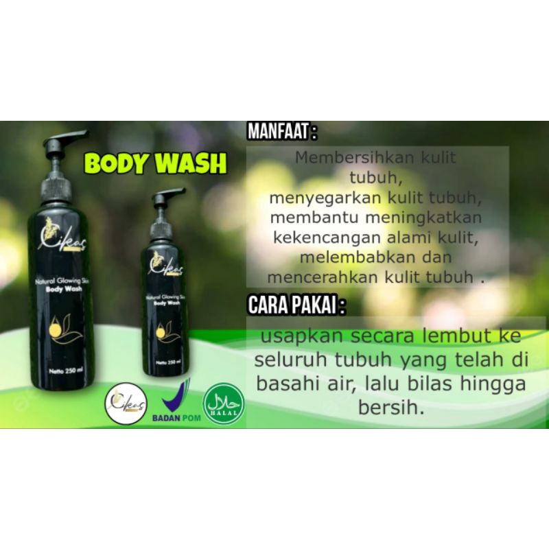 Body wash Cikas beauty
