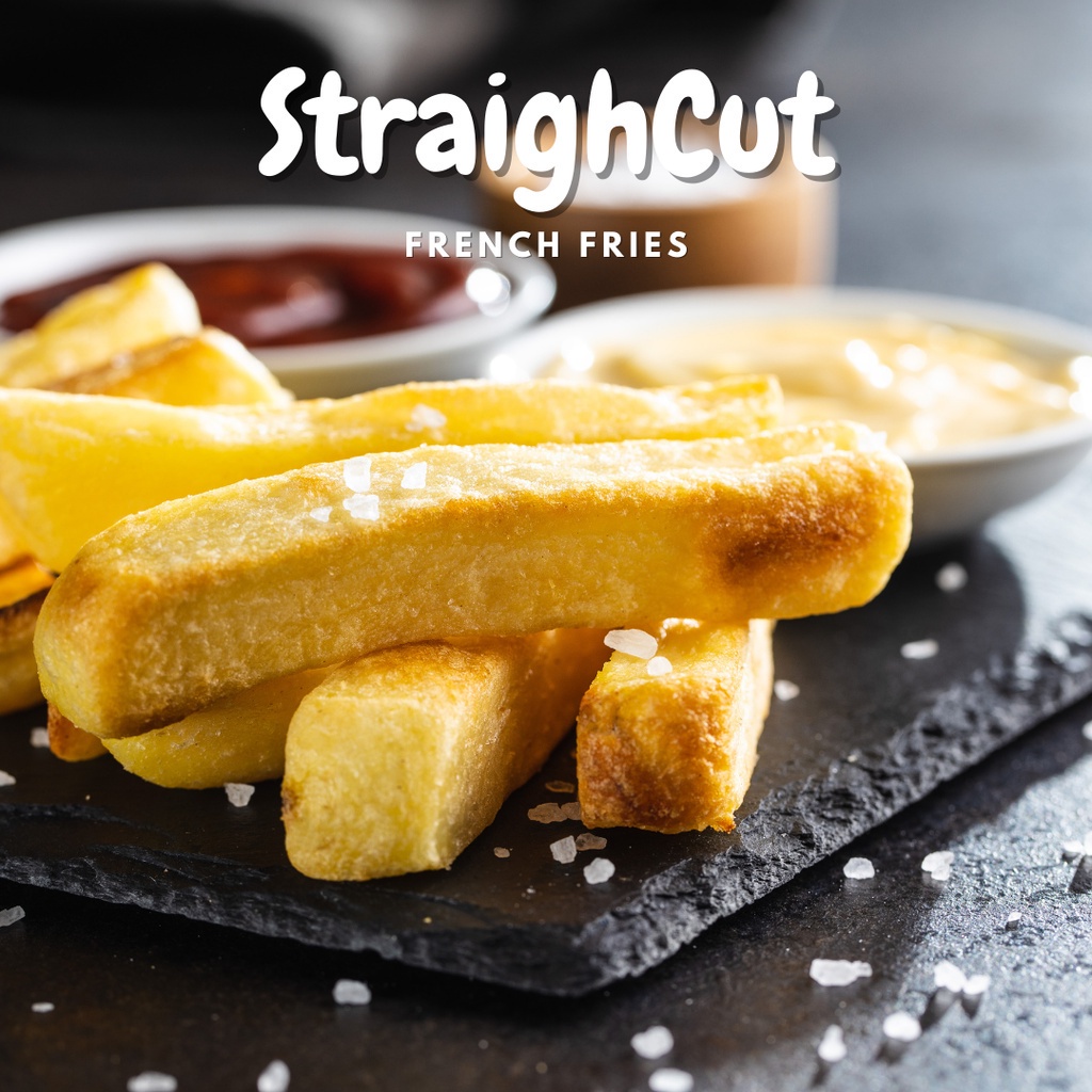 MARQUISE Kentang goreng Frozen FRENCH FRIES straight cut shoestring 1 Kg