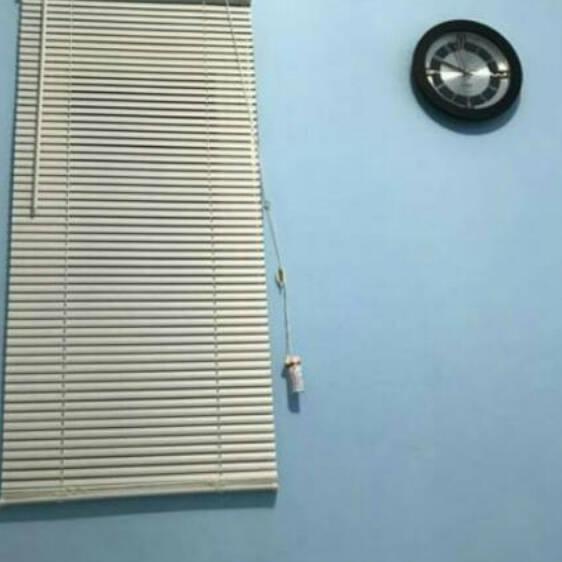 ♕ Venetian Blinds Kris ACE FORHOME Penutup Jendela/Tirai Black out/Tirai Lipat/Tirai gulung PVC  cm 