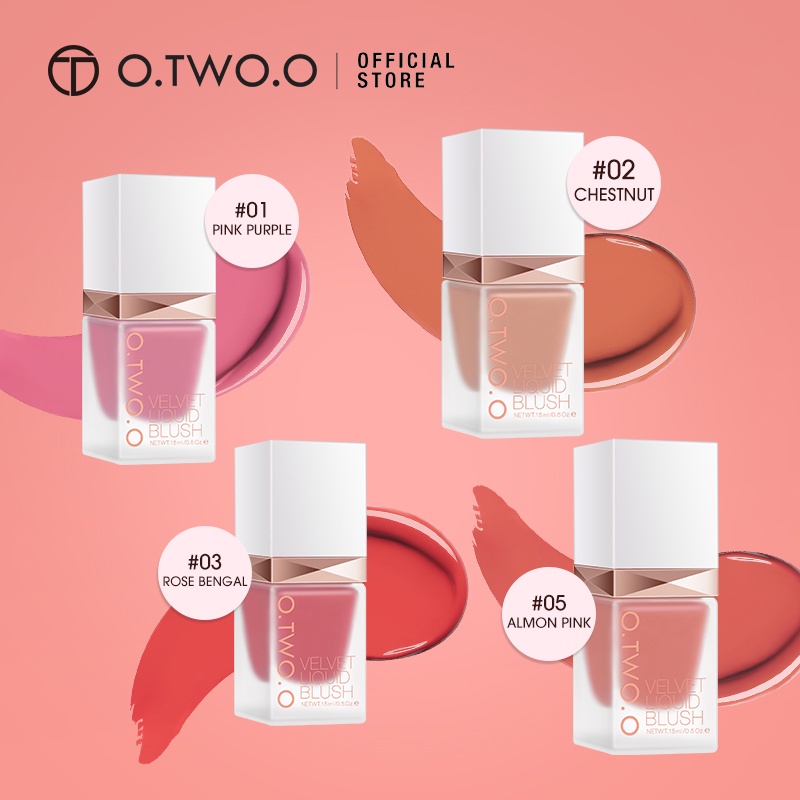 ★ BB ★ O.TWO.O Blush On - Liquid Blush Fard A Joues Liquide -Liquid Blush On - O TWO O