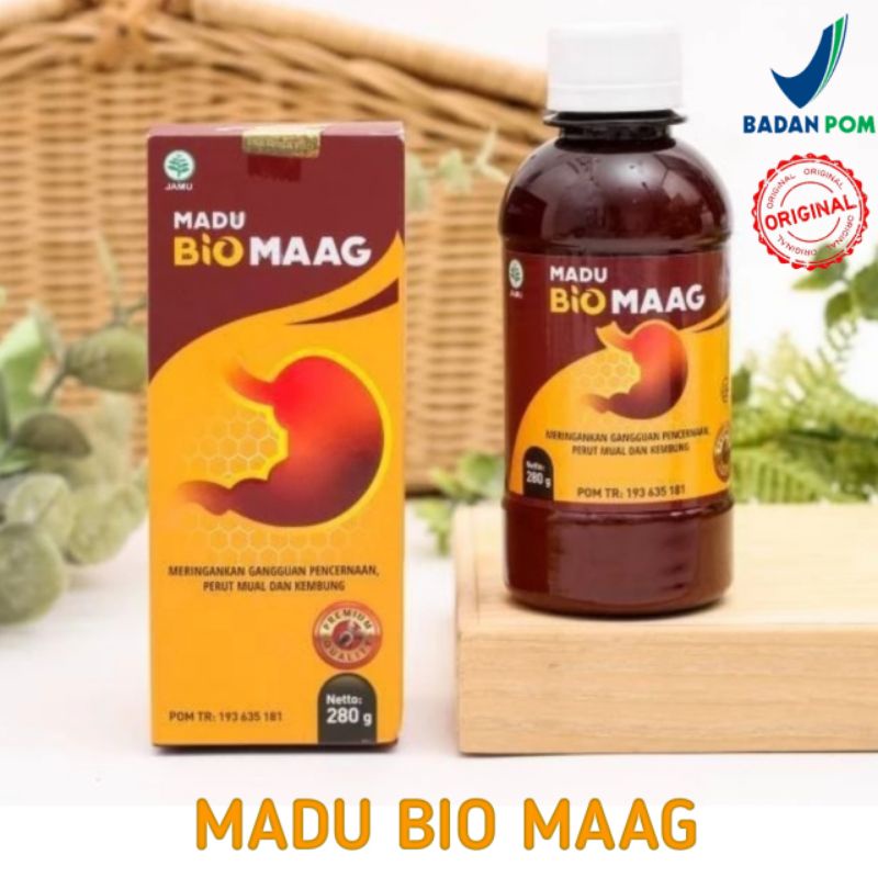 

MADU BIOMAAG - herbal atasi asam lambung maag gerd