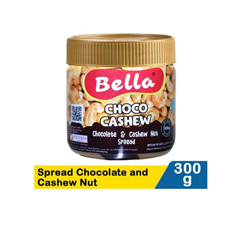 

Selai Bella Spread Choco Cashew 300G