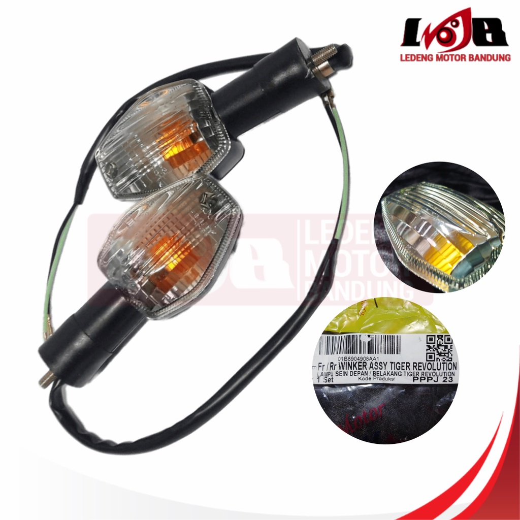 WIN Lampu Sen Tiger Revo Sepasang Sein Assy Riting Depan Belakang