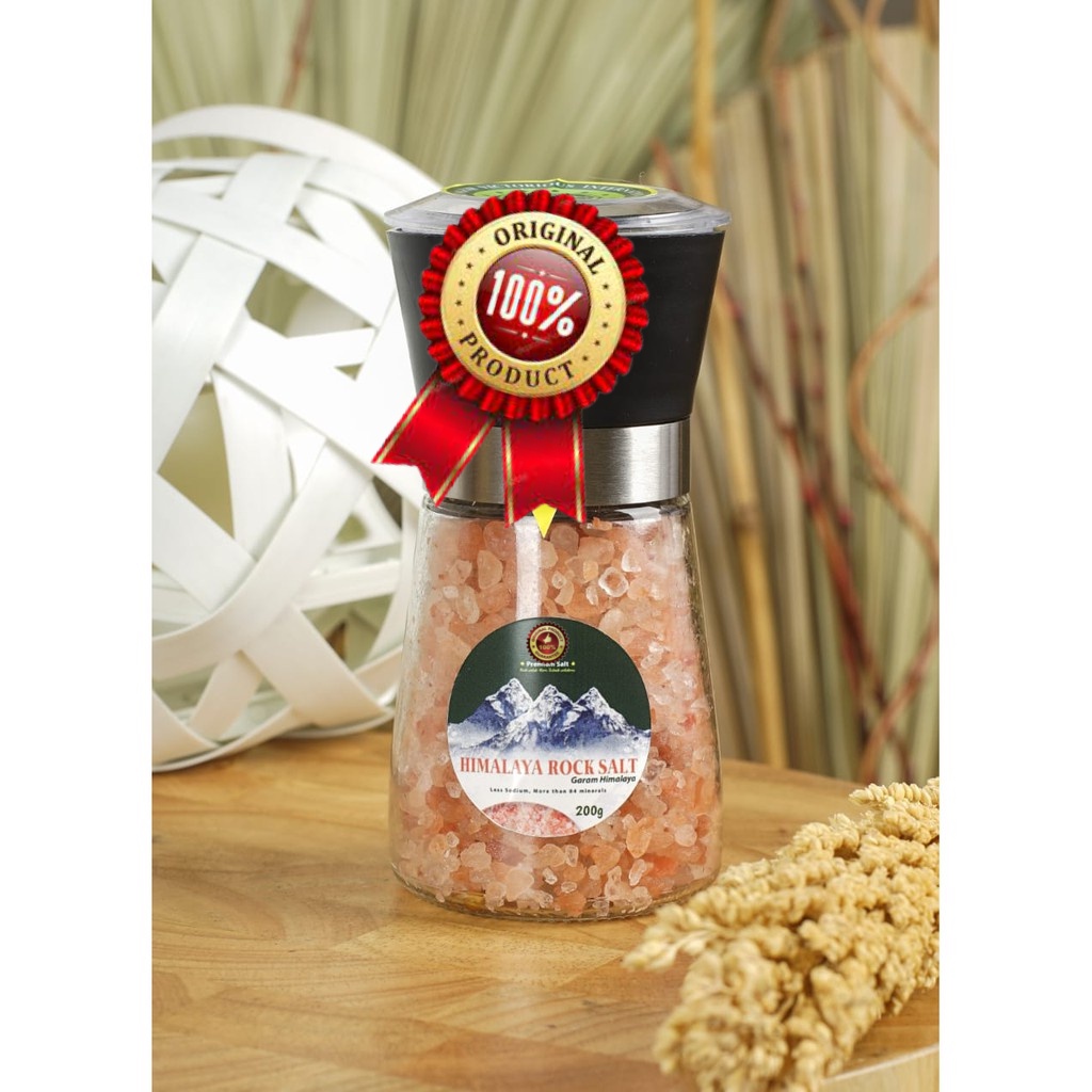 

Grinder Garam Himalaya 200gr Premium Salt Original Product of Pakistan