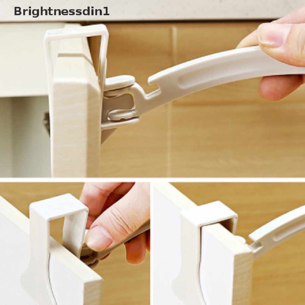 [Brightnessdin1] 2pcs Rak Gantungan Sampah Plastik Lemari Dapur Kantong Sampah Hook Hanging Holder Butik